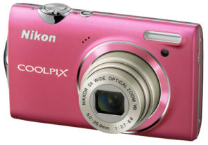 nikon-COOLPIX-S5100-point-and-shoot-digital-camera-pink