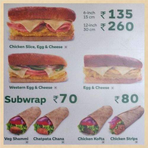 Subway Menu-7