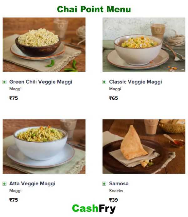 Chai Point Menu with Prices-002
