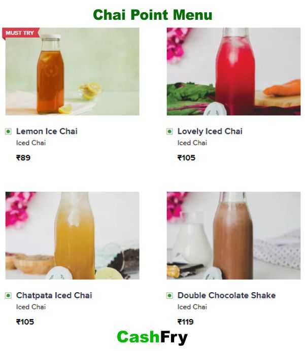 Chai Point Menu with Prices-007