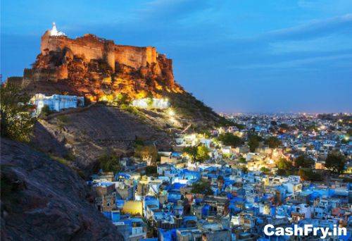 Mehrangarh Fort History Blue Houses