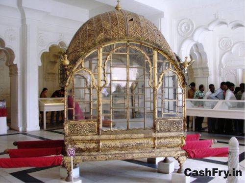 Mehrangarh Fort History Grand Palanquin