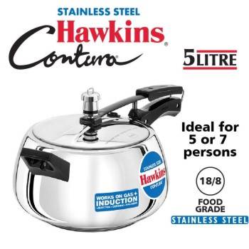 Buy Hawkins Stainless Steel Pressure Cookers 5 Litres-B07HJBLZGT